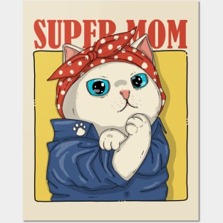 Super Mom Posters and Art